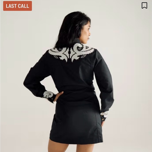 Tecovas Black and White Dress - Picture 3 of 7